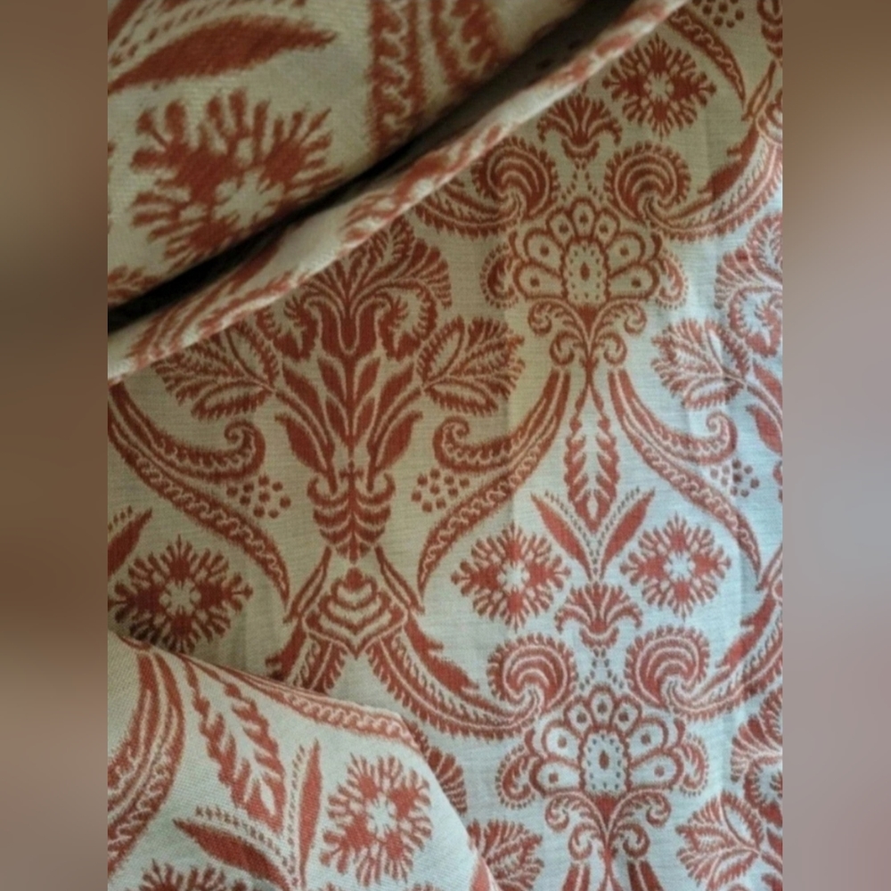 Custom drapery panel & cushion cover 99" l (1of 2) - Picture 7 of 15